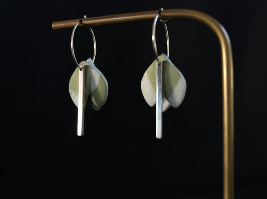 Alexandra | Sterling Silver Interchangeable Earrings