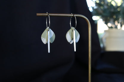 Alexandra | Sterling Silver Interchangeable Earrings