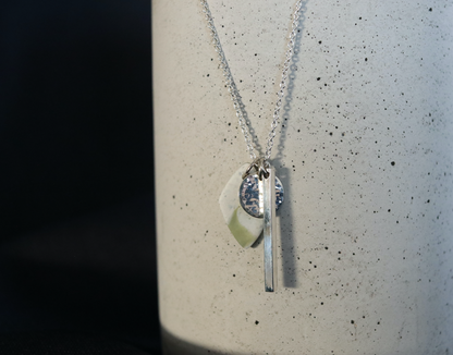 Aglaea | Sterling Silver Interchangeable Necklace