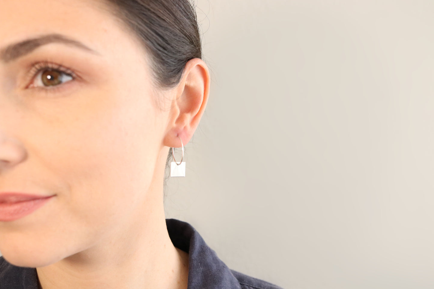 Xenon | Sterling Silver Interchangeable Earrings